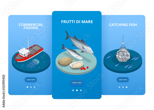 Commercial Fishing Vertical Banners