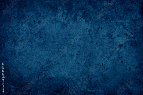 Wallpaper Mural Beautiful Abstract dark blue ocean concrete wall texture background. Polished concrete floor grunge surface. Torontodigital.ca