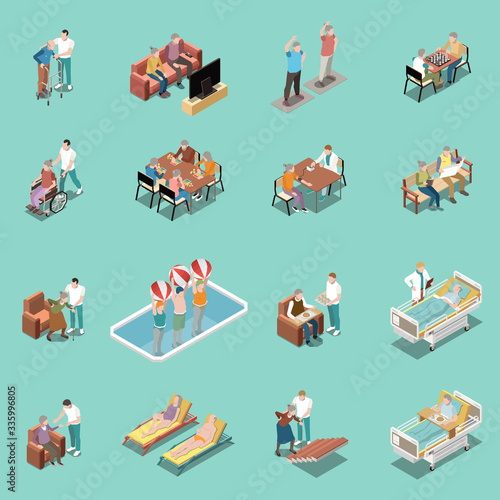 Nursing Home Isometric Set