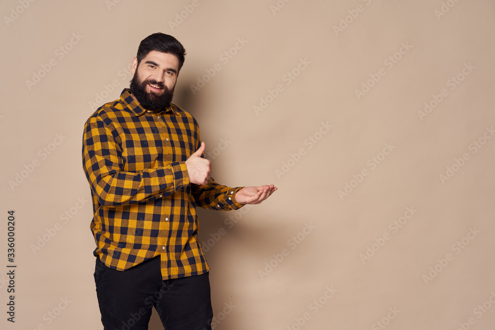 young man with a gun