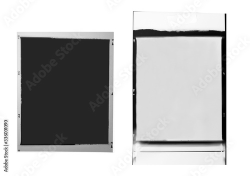 Plakat Medium format 120 film frame.With white space.