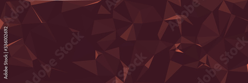 Abstract polygonal background. Triangular geometric pattern. Vector illustration.
