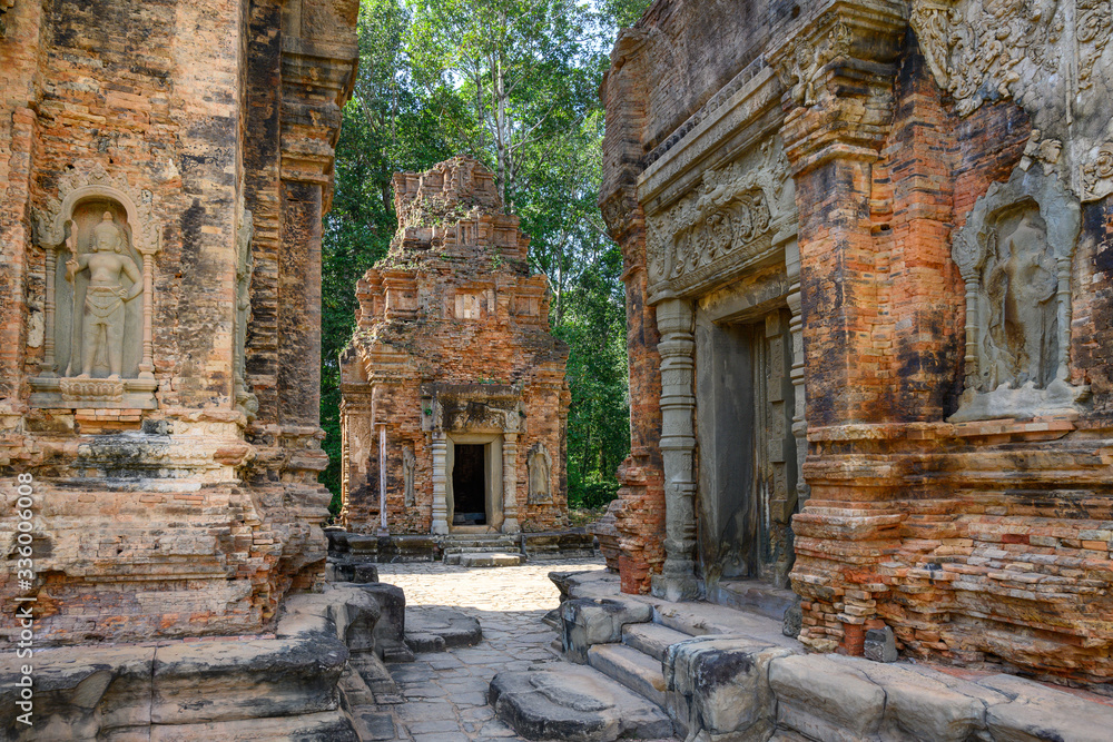 Preah Ko Temple.Late 9th Century