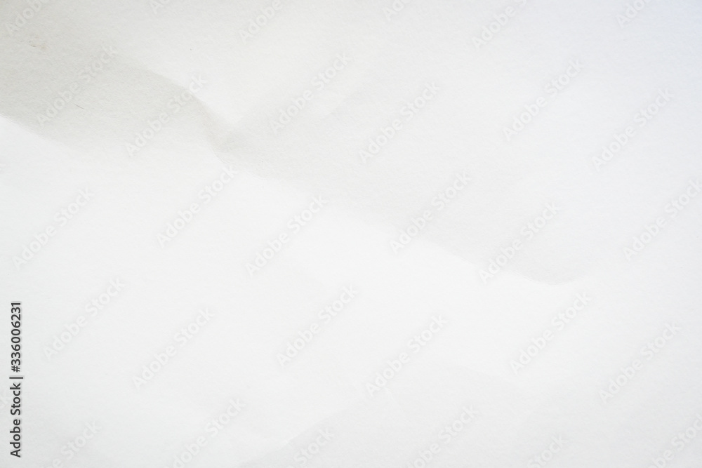 Fototapeta premium empty blank white paper texture with crease pattern surface used for page background