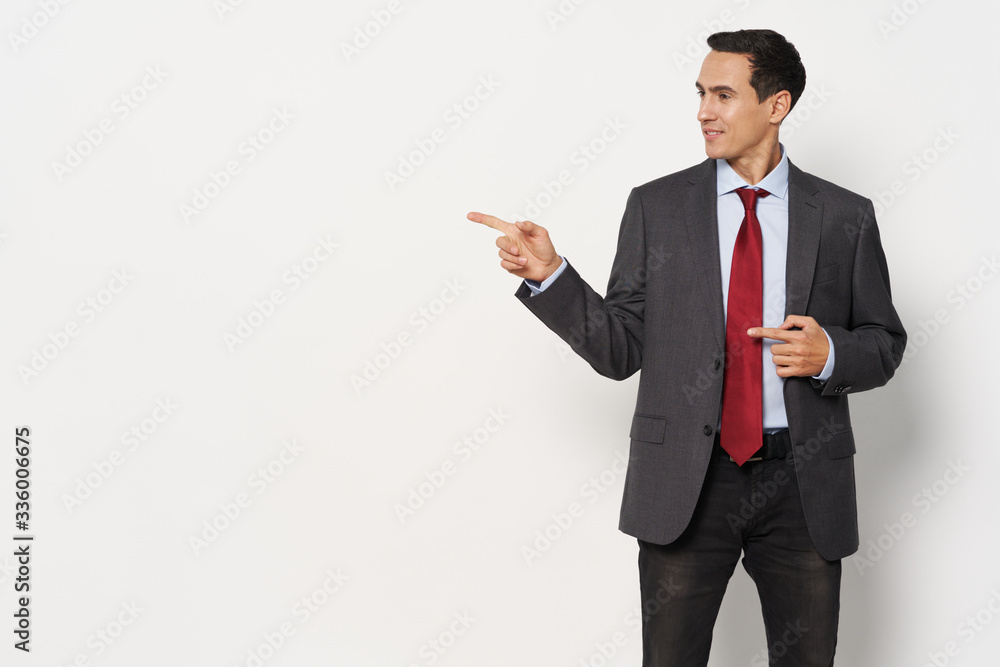 businessman holding a tablet computer businessman holding a tablet computer