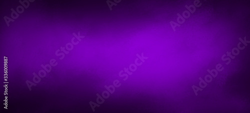 Purple background with black border and bright center, blurred soft texture in elegant fancy website or paper design