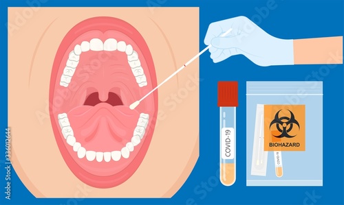 Drive-thru virus test COVID 19 center site cavity throat lab area checkpoint treat swab kit result positive  parking lot car detect quick Health novel outbreak care worker 