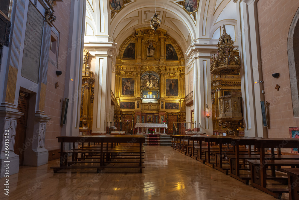 Church of the Annunciation in Alba de Tormes, Salamanca province, Spain