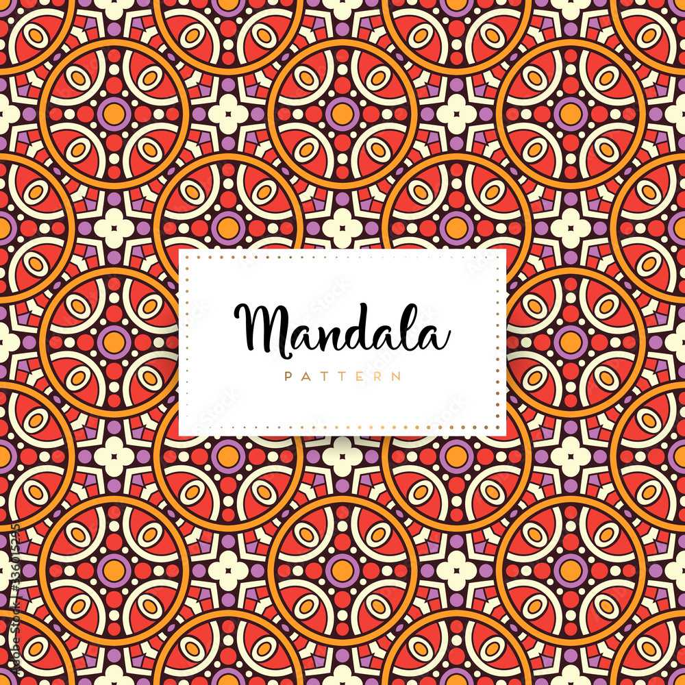 luxury ornamental mandala design background