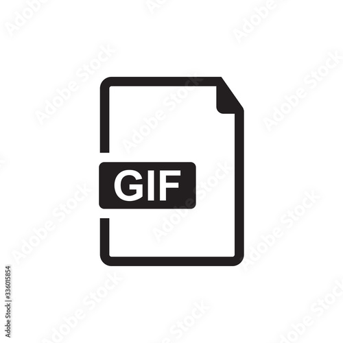 GIF ICON , GIF FORMAT ICON