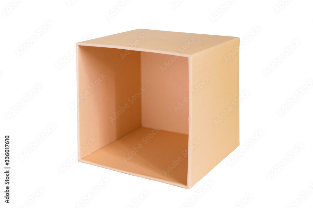 Fototapeta premium Empty box isolated