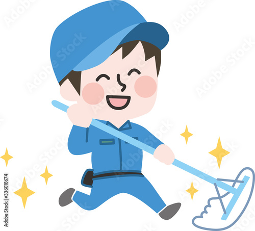 二頭身_清掃員C02