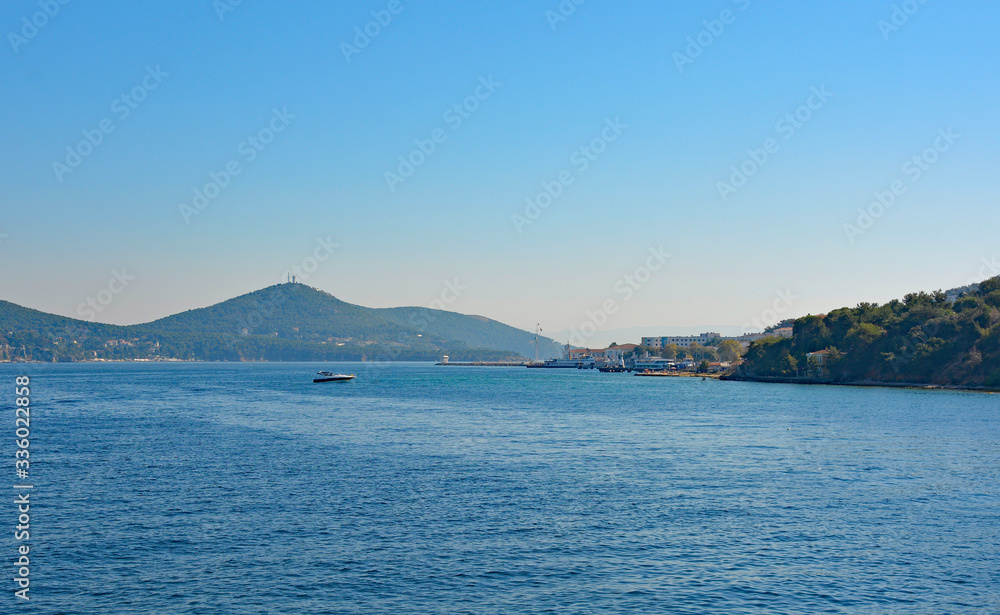 Heybeliada, one of the Princes' Islands, also called Adalar, in the Sea of Marmara off the coast of Istanbul
