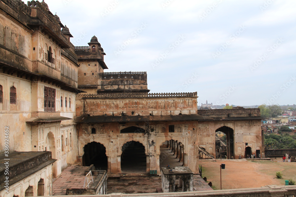 Orchha Fort Complex, Madhya Pradesh, India