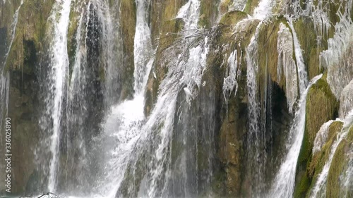 Plitvice Lakes in winter, Karlovac County, Croatia