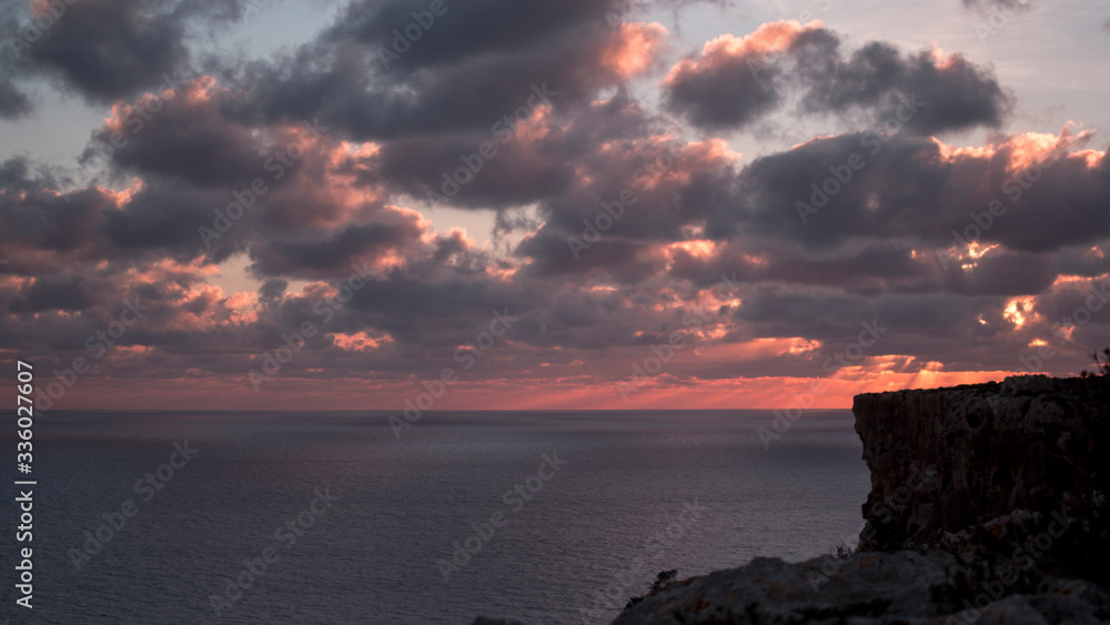 marine panoramas of the islands of Malta and Gozo