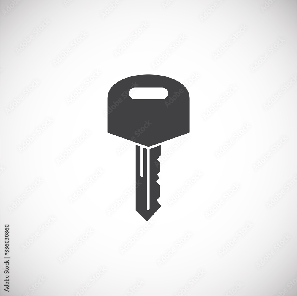 Key icon on background for graphic and web design. Creative illustration concept symbol for web or mobile app Key icon on background for graphic and web design. Creative illustration concept symbol for web or mobile app