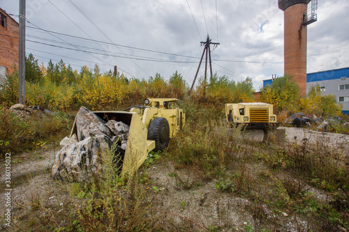 LHD load haul dumper machine toro truck mine photo