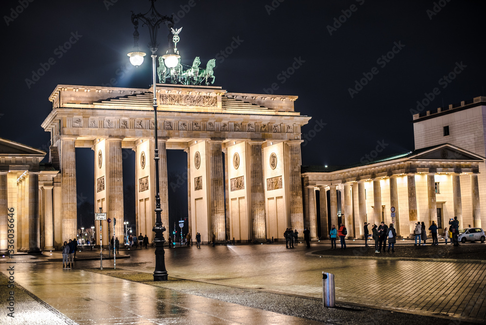 Berlin by night