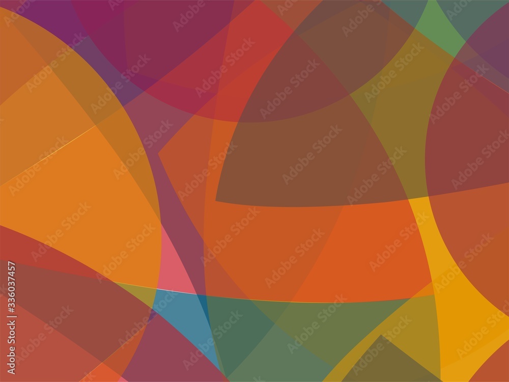 Obraz premium Beautiful of Colorful Art, Abstract Modern Shape. Image for Background or Wallpaper