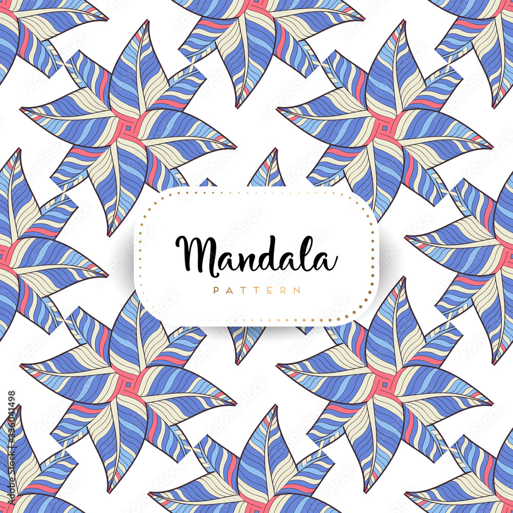 Fototapeta premium luxury ornamental mandala design background