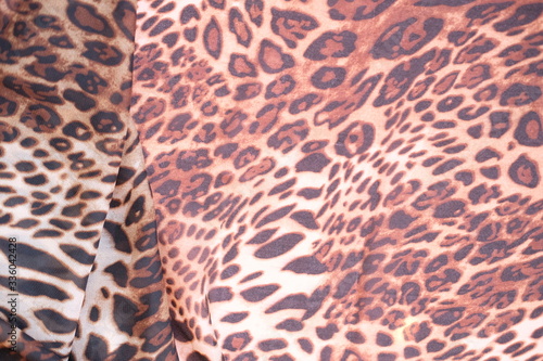 seamless leopard skin texture and background