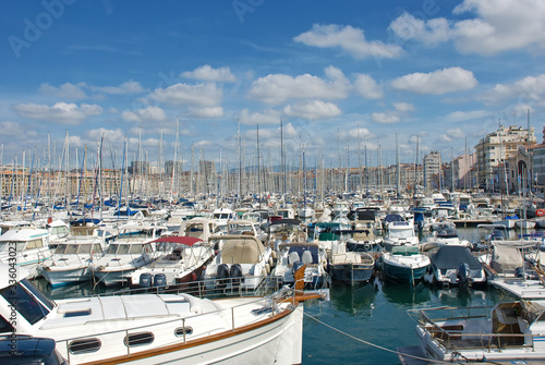 Marseille, alter Hafen mit Booten