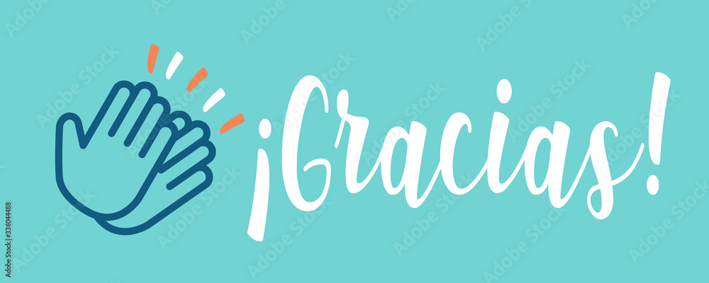 Obraz premium Gracias 