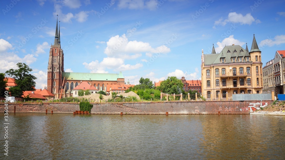 Fototapeta premium Wroclaw city in Poland