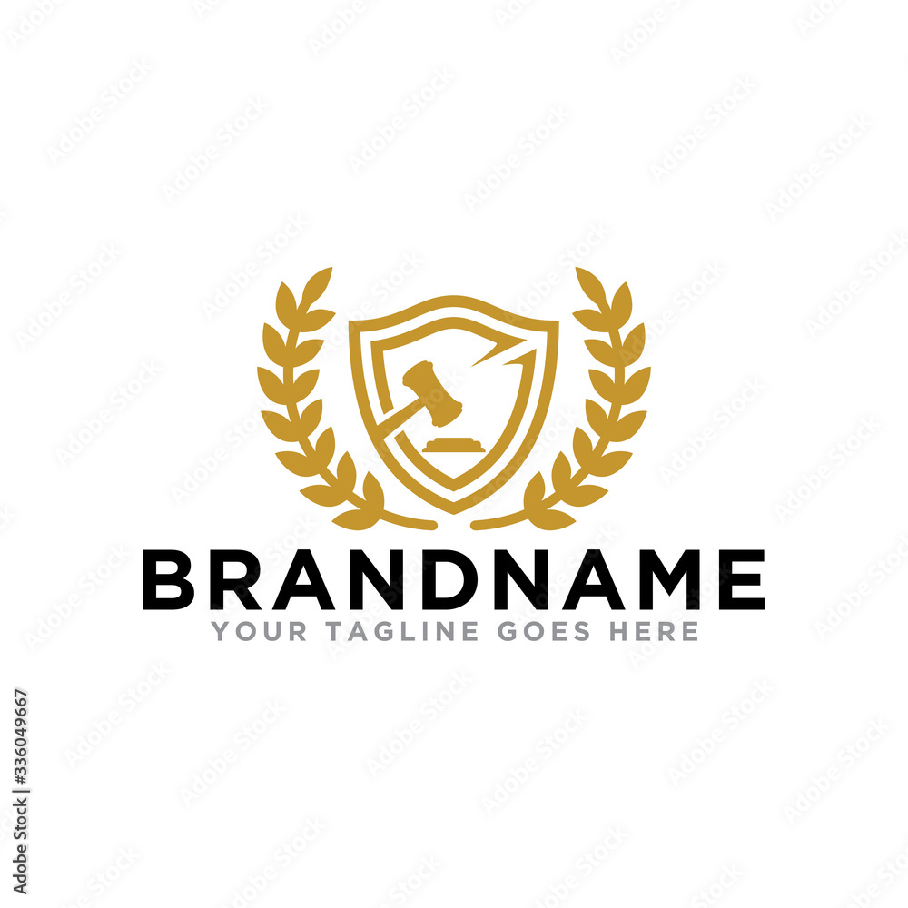 Law justice logo icon template. Simple design on modern logo. Law justice logo icon template. Simple design on modern logo.
