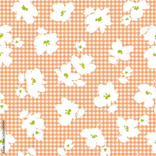 Flower vector illustration material abstract beautifully,
