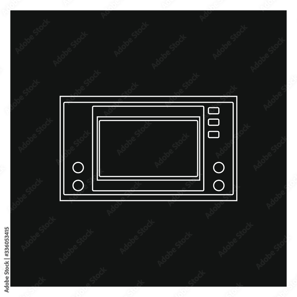Obraz premium electronic game 80s on white background vector