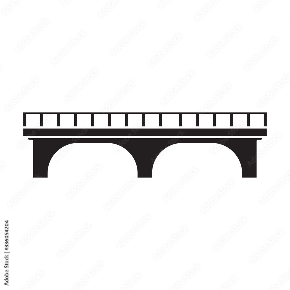Bridge vector icon.Black vector icon isolated on white background bridge. Bridge vector icon.Black vector icon isolated on white background bridge.