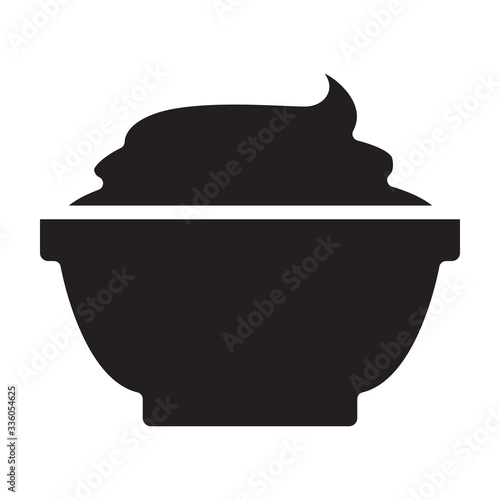 Ketchup vector icon.Black vector icon isolated on white background ketchup.