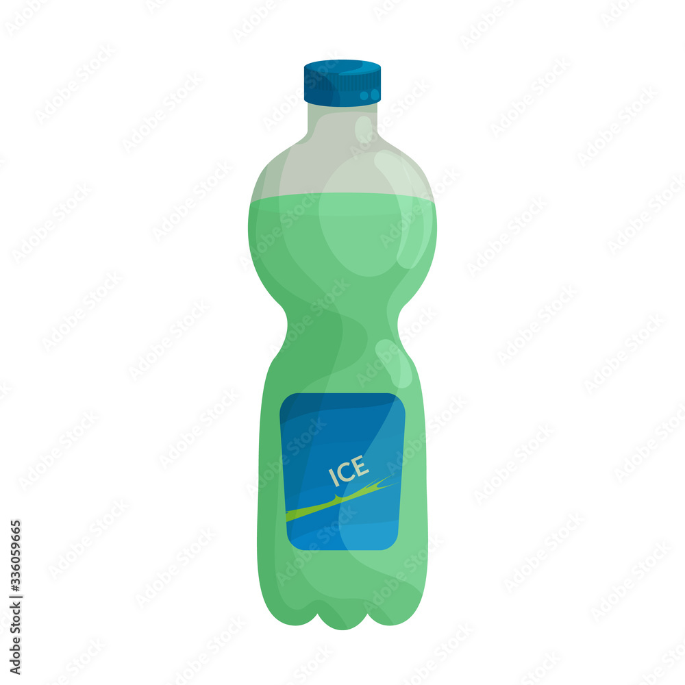 Bottle of soda vector icon.Cartoon vector icon isolated on white background bottle of soda. Bottle of soda vector icon.Cartoon vector icon isolated on white background bottle of soda.