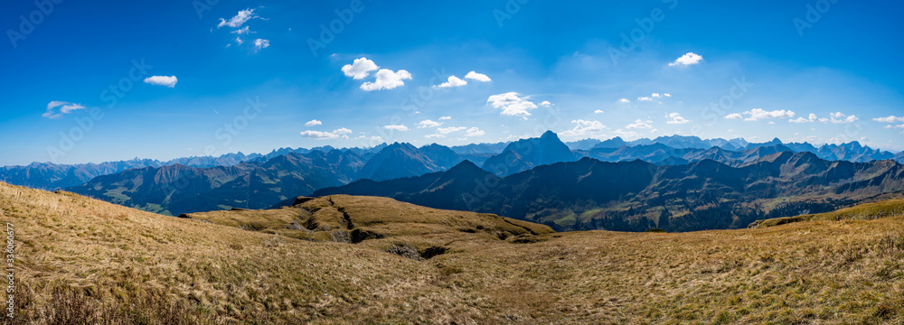 Hike on the Hohe Ifen in the Kleinwalsertal