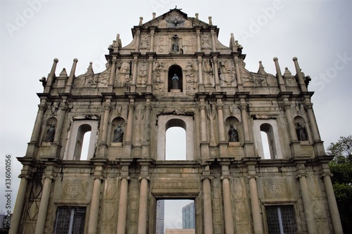 Ruins of Saint Paul's in Macau, China