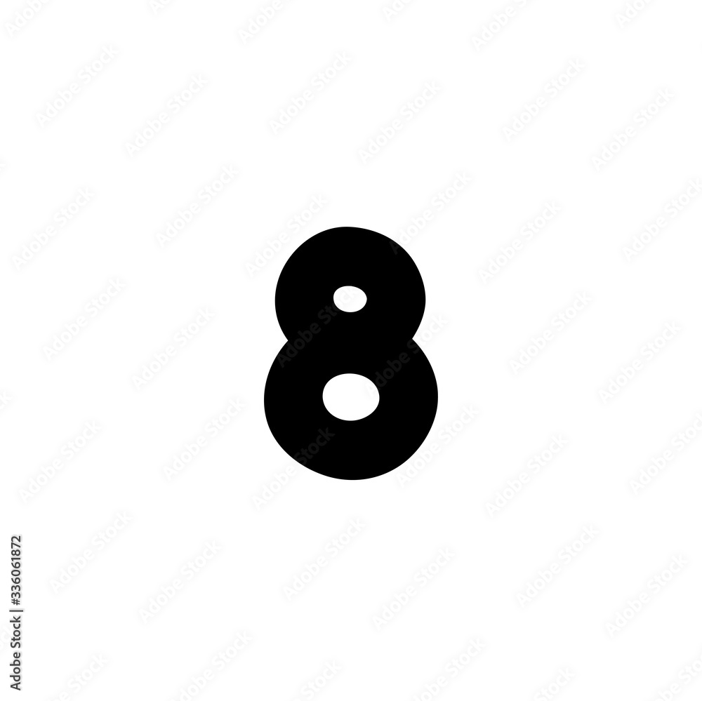 numbers 8 icon numbers 8 icon