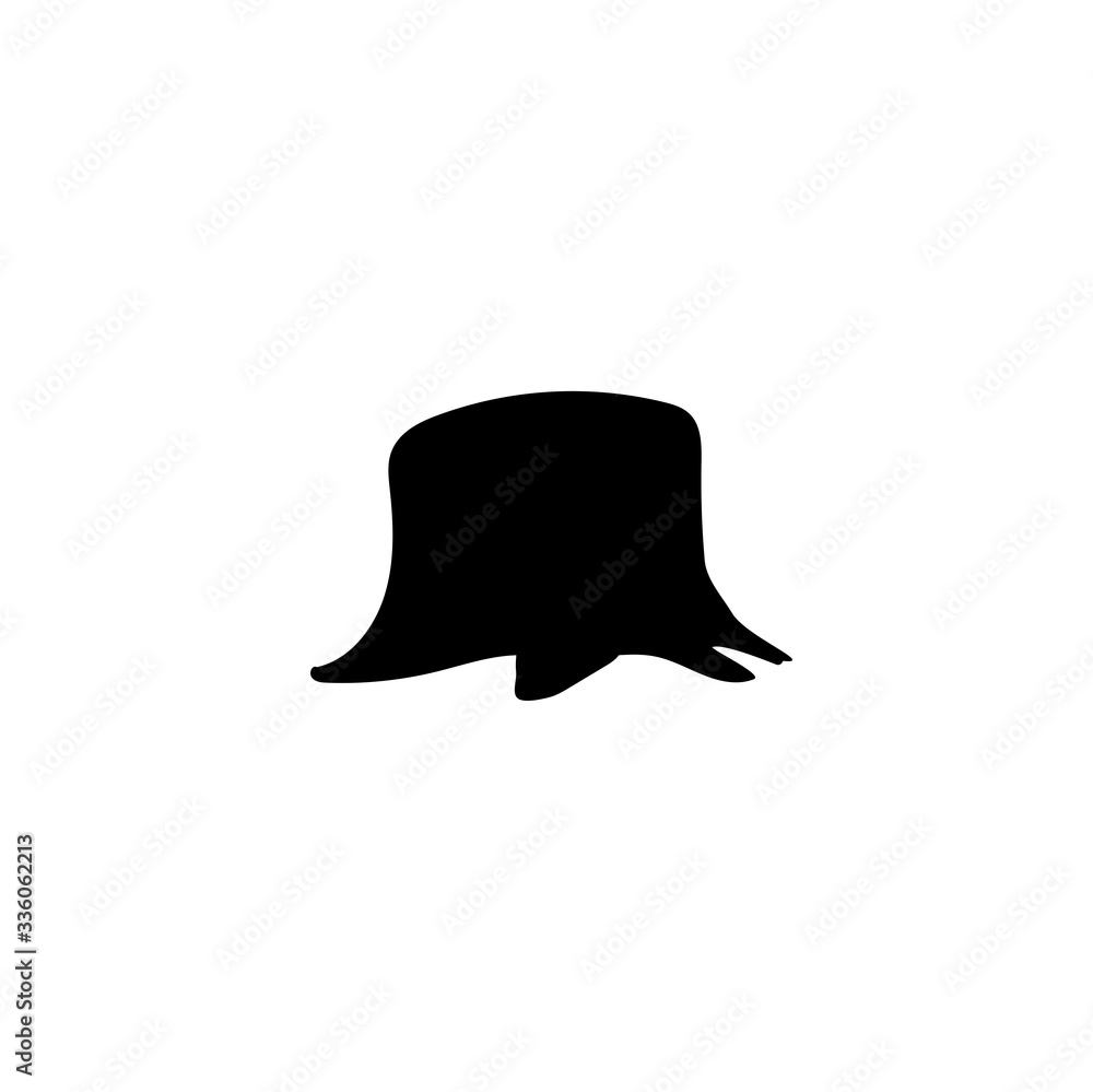 stump icon vector