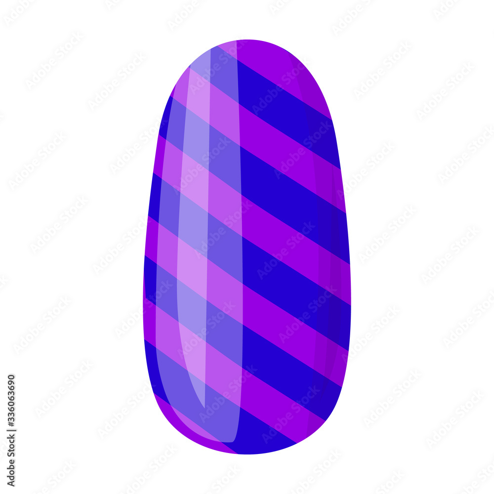 Nail of manicure vector icon.Cartoon vector icon isolated on white background nail of manicure. Nail of manicure vector icon.Cartoon vector icon isolated on white background nail of manicure.
