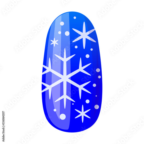 Nail of manicure vector icon.Cartoon vector icon isolated on white background nail of manicure.