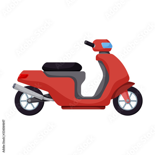 Motorcycle vector icon.Cartoon vector icon isolated on white background motorcycle.