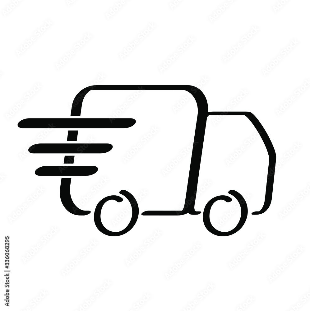 cargo truck icon cargo truck icon