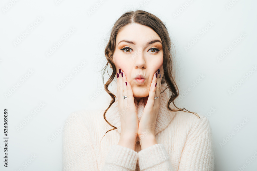 portrait of an attractive young woman suffering from toothache portrait of an attractive young woman suffering from toothache