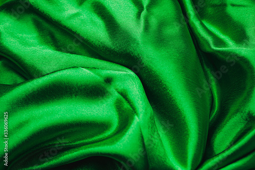 luxury cloth, wavy folds of silk texture satin material