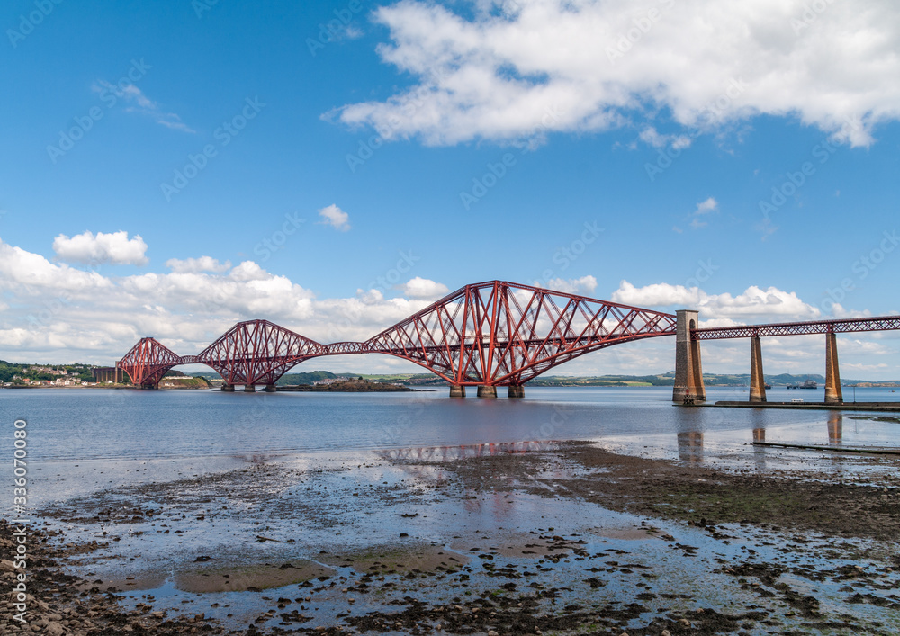 Obraz premium Veiw of Forth Rail Bridge