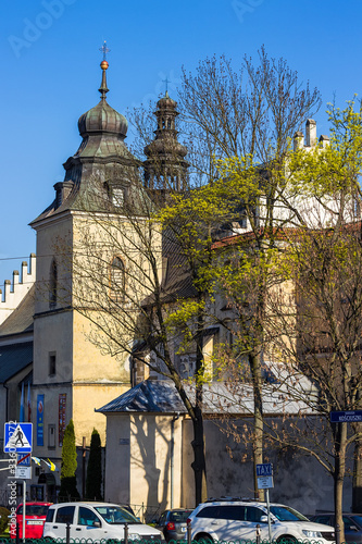 Convent of the Norbertine Sisters, located in the west of Krakow. 
Founded in 1148. Travel and religious landmark photo