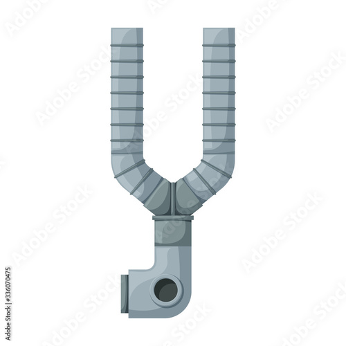 Air system vector icon.Cartoon vector icon isolated on white background air system.