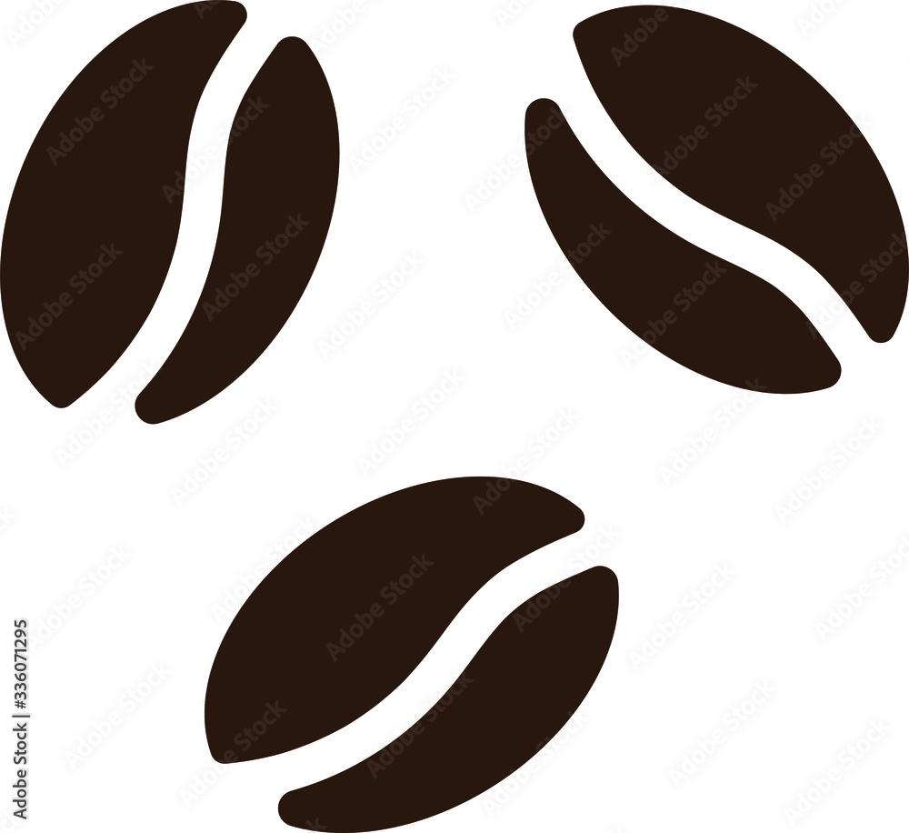 coffee beans icon, Vector illustration, morning coffee coffee beans icon, Vector illustration, morning coffee