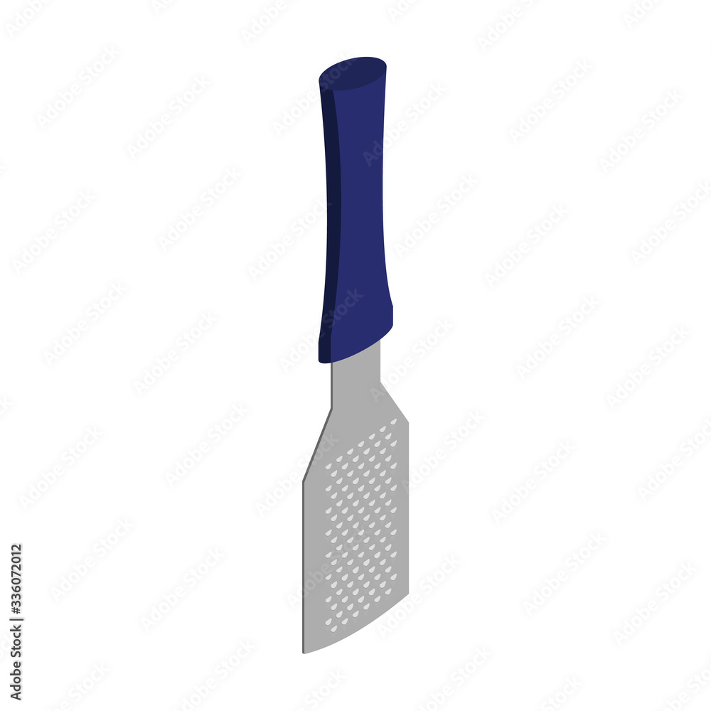 Grater vector icon. Isometric vector icon isolated on white background grater. Grater vector icon. Isometric vector icon isolated on white background grater.